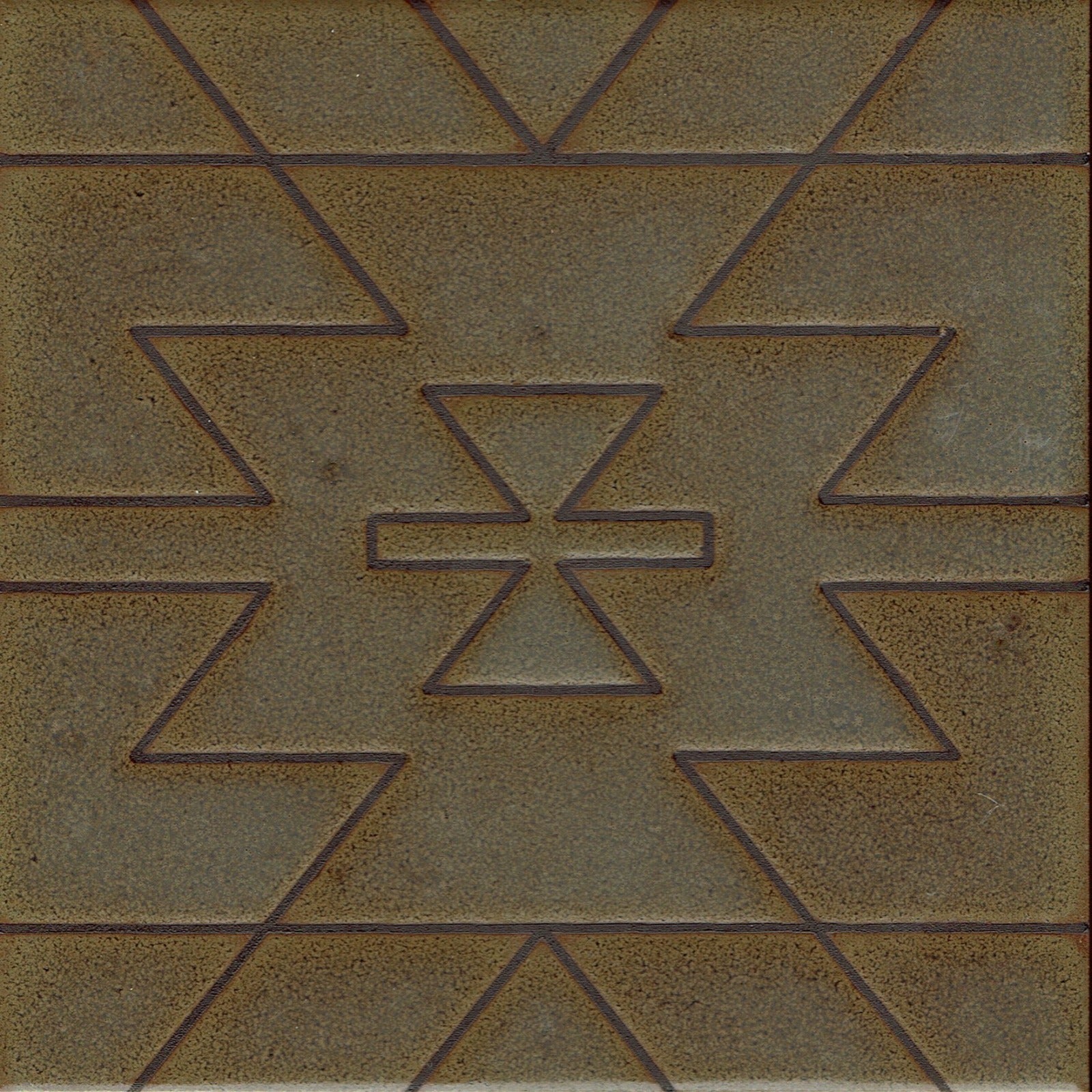 Madras 6 (6"x6") - Handpainted Ceramic Tile Trivet for Kitchen, Bathroom, Wall & Table Decor